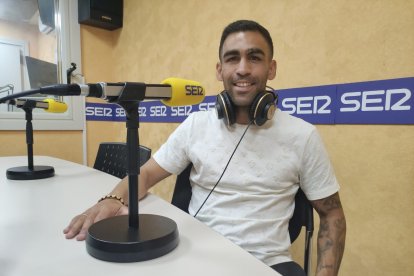 Dani Romera, en la Cadena SER hablando de su Almería del alma.