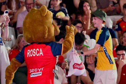 Caparrós, protagonista en la gran final de la Copa de S.M. el Rey de Balonmano.