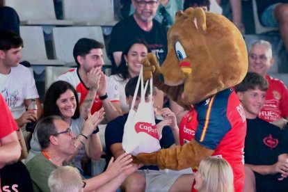 Caparrós, protagonista en la gran final de la Copa de S.M. el Rey de Balonmano.