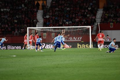 El Málaga logró poner las tablas pese a ir dos goles abajo.