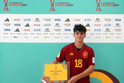 Quim Junyent es una clara apuesta de futuro para el Almería.