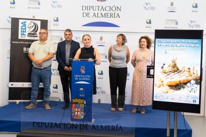 Presentación de los campeonatos de España de Ajedrez que se disputará en Vícar.