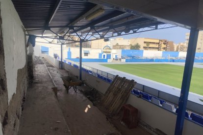 Los primeros trabajos en la zona de antepalcos y luego las máquinas irán al fondo de la rambla.