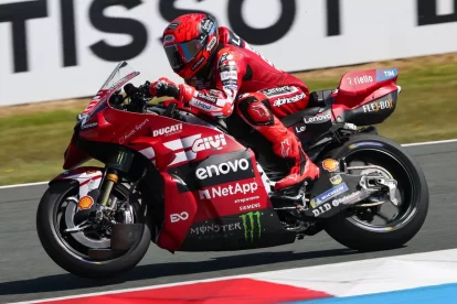 Marc paso un autentico calvario en Assen.
