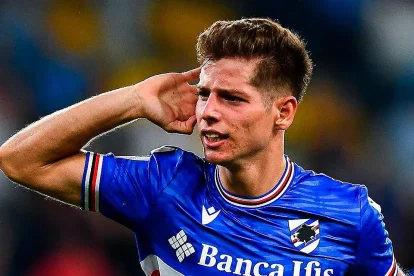 Estanis Pedrola pertenece a la Sampdoria, pero quiere seguir en España.