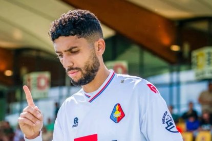 Zakaria en su etapa con el Telstar, del que salió en enero de 2025 rumbo a A Coruña.