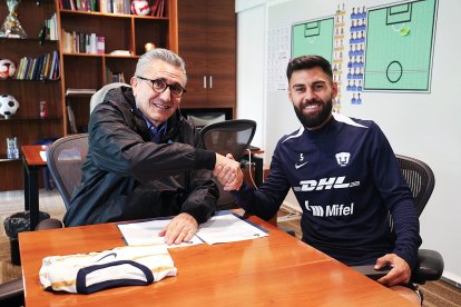 Duarte firmaba tres campañas con Pumas y acaba contrato en junio de 2027.