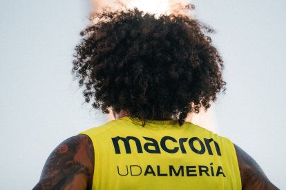 Aridane vivió una etapa corta pero muy intensa en el Almería.