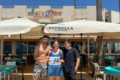 Miguel, Ana Belén y J. Francisco lograron el bono para Extreme Adventure Mojácar.