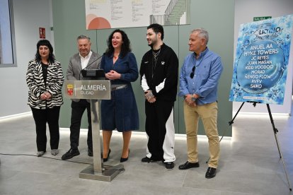 Presentación de la incorporación de RVFV al cartel de Puro Latino Almería 2026 en el Centro de Innovación Cultural Katiuska.