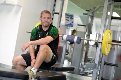 En su etapa como preparador físico del Real Betis.