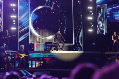 Chayanne en su primer concierto de gira en La Plaza de Toros de Almería