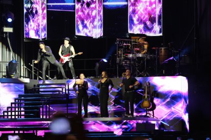 Chayanne en su primer concierto de gira en La Plaza de Toros de Almería