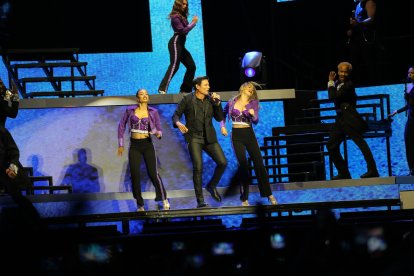 El artista Chayanne actúa en Almería en el comienzo de su nueva gira