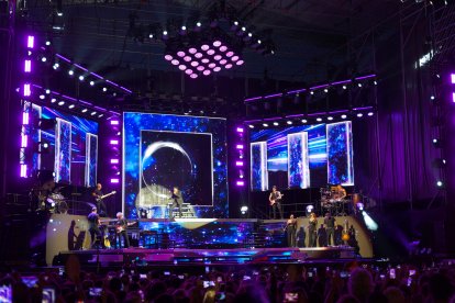 Inicio de la gira de Chayanne en la Plaza de Toros en Almería