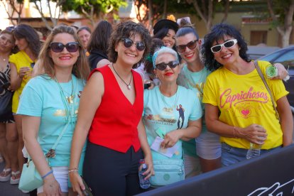 Nati, Alba, Mónica, Romina y Pilar
