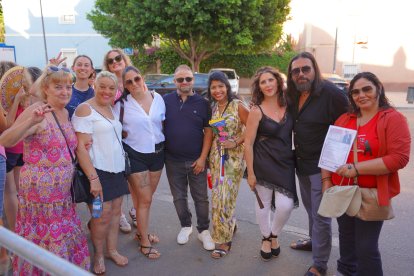 Isabel, Engracia, Lourdes, Miguel, Lina, Eulalia, Txus, Doris