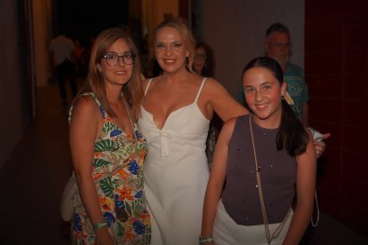 Maica, María y María compartieron una noche de música y emociones.