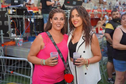 Beatriz y Esther acudieron al concierto con muchas ganas de disfrutar.
