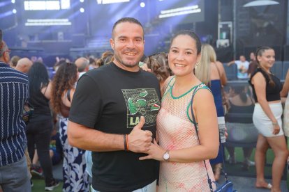Sebastián e Inma acudieron juntos al concierto de Galván Real.