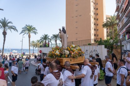 La celebración de la Virgen del Carmen en Aguadulce.