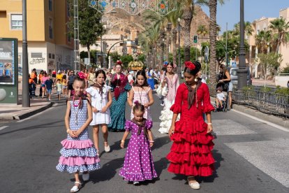 La celebración de la Virgen del Carmen en Aguadulce.