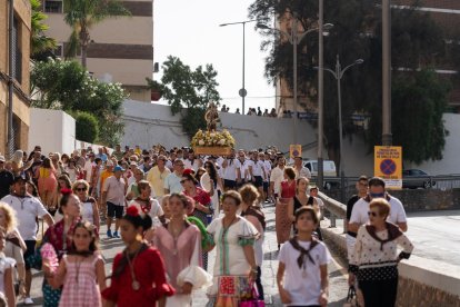 La celebración de la Virgen del Carmen en Aguadulce.