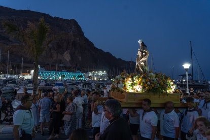 La celebración de la Virgen del Carmen en Aguadulce.