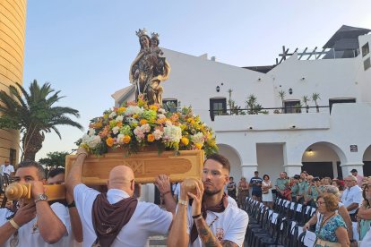 Aguadulce celebra sus Fiestas en honor a la Virgen del Carmen.