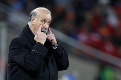 Vicente del Bosque le daba a España la primera estrella.