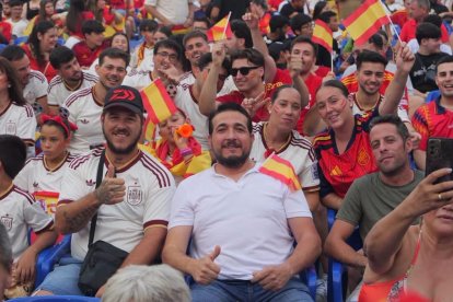 Berja vive con emoción la final del Mundial.
