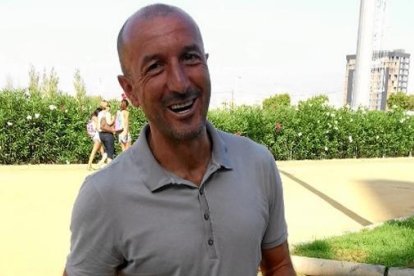 Ranko Popovic, en el Estadio de los Juegos Mediterráneos.