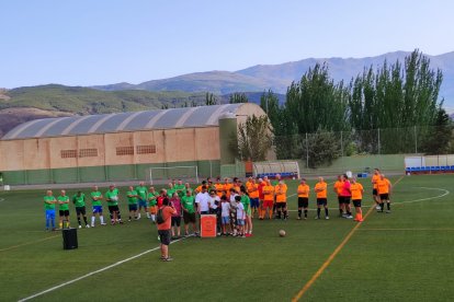 Partido homenaje a José Antonio Rodríguez Callejón 'Maxi' en las fiestas de verano de Abla