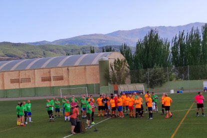 Partido homenaje a José Antonio Rodríguez Callejón 'Maxi' en las fiestas de verano de Abla