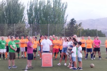 Partido homenaje a José Antonio Rodríguez Callejón 'Maxi' en las fiestas de verano de Abla