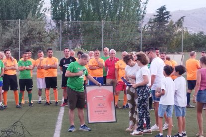 Partido homenaje a José Antonio Rodríguez Callejón 'Maxi' en las fiestas de verano de Abla