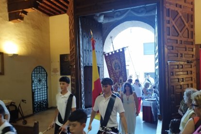 Misa en la Iglesia Parroquial de la Anunciación en las fiestas de verano de Abla de 2026