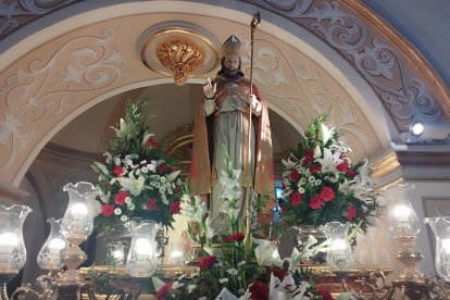 Misa en la Iglesia Parroquial de la Anunciación en las fiestas de verano de Abla de 2026