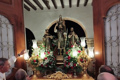 Procesión de los Santos Patronos en las fiestas de verano de Abla de 2026