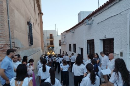 Procesión de los Santos Patronos en las fiestas de verano de Abla de 2026