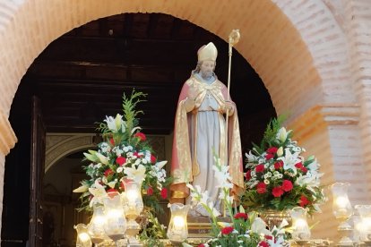 Procesión de los Santos Patronos en las fiestas de verano de Abla de 2026