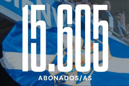 El club ha ido informando a la afición de sus registros.