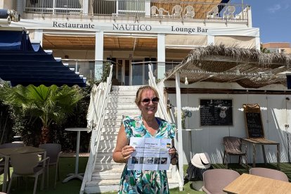 Inma Parrado, ganadora de una experiencia en las Cuevas de Sorbas.