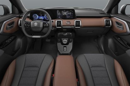 Interior amplio y muy tecnológico el que ofrece el nuevo e Vitara