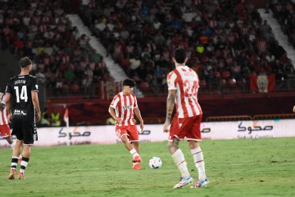 Quim en el Almería-Eldense del pasado lunes en el Mediterráneo.