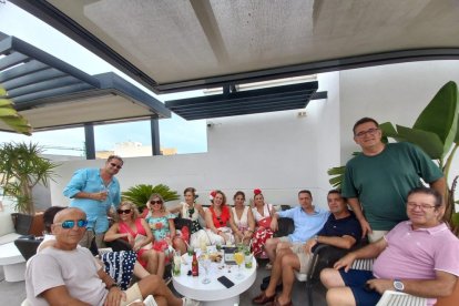 Un espacio perfecto para celebrar la Feria entre amigos.