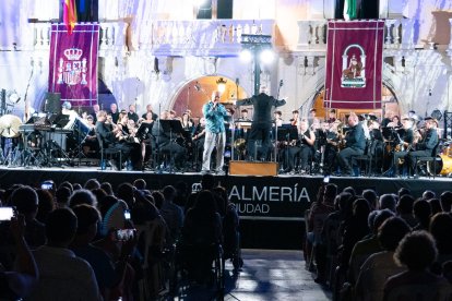 Rotundo éxito de la Banda Municipal de Música de Almería (BMA) en su ya tradicional concierto de Feri