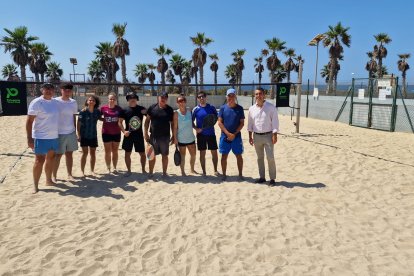 La Feria de Almería lleva la competición a la arena con el Torneo de Tenis Playa.