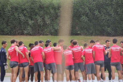 Entrenamiento del Almería, martes 1 de septiembre.