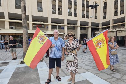 El Ejido sale a la calle en apoyo a Ceuta.
